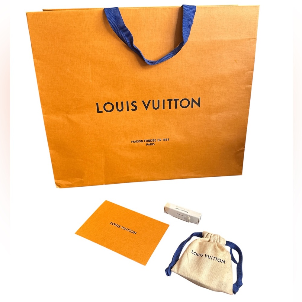 LOUIS VUITTON Shopping Bundle (Shopping bag, parfum sample+)